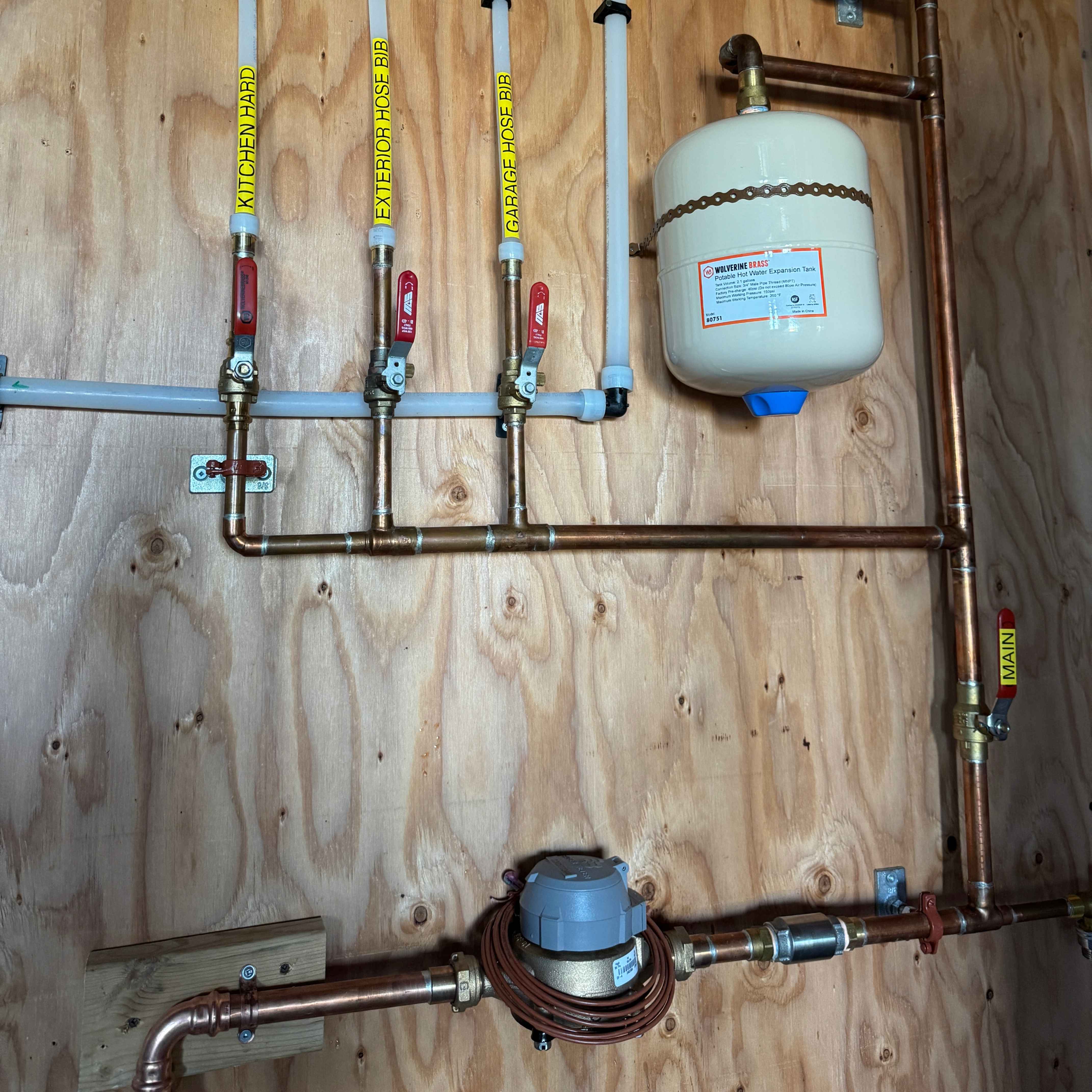 Construction Plumbing Project